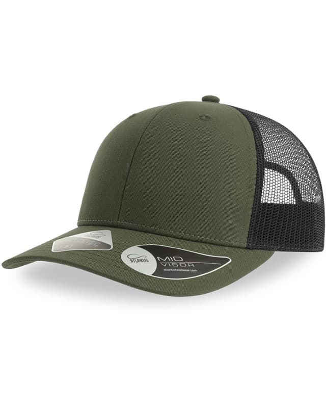 Bryce Recycled Trucker 6 Panel Cap Adult