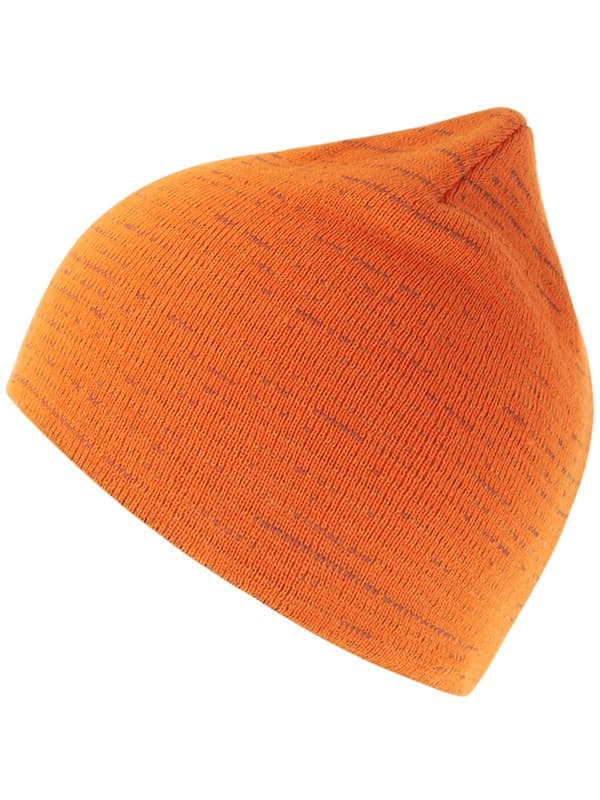 Shine Recycled Short Beanie With Reflective Thread Adult